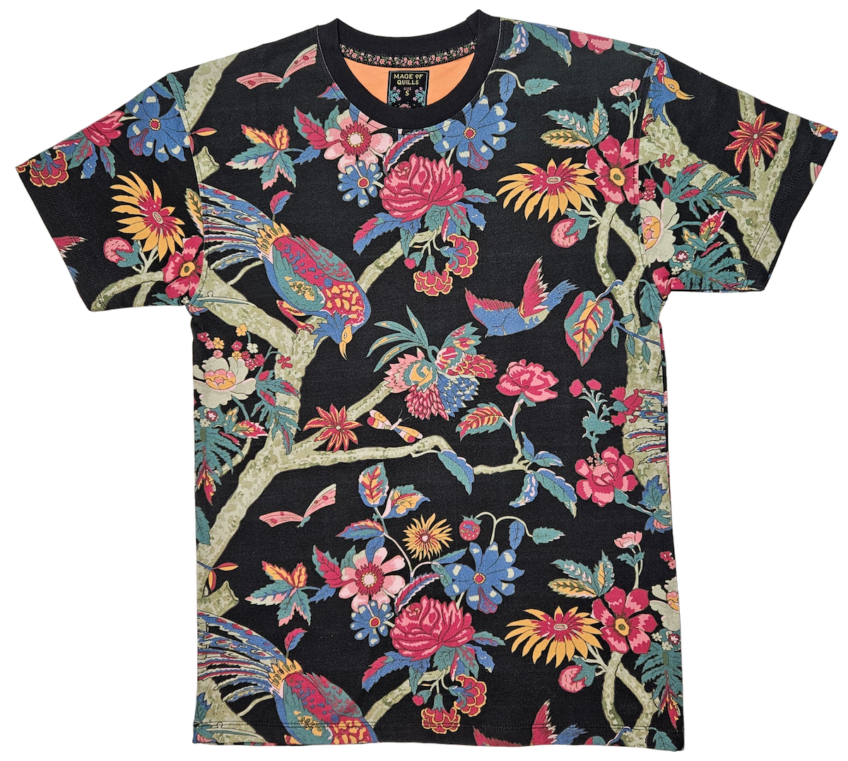 Block Print Bird Tee